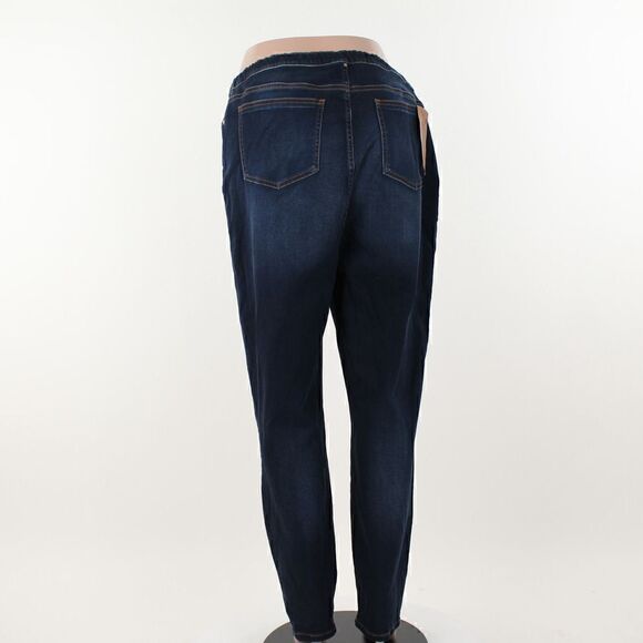 Marina Rinaldi Ibisco Denim Leggings in Ski Blue - Picture 4 of 5